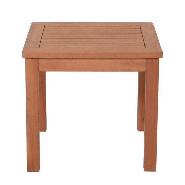 Eukaliptusz kerti tárolóasztal 44x44 cm Tucson – Garden Pleasure