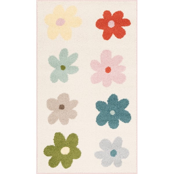 Elefántcsont színű gyerek szőnyeg 120x170 cm Dazzy Cream – FD