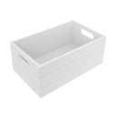 Fehér fa tárolódoboz 36x26x15 cm – Orion