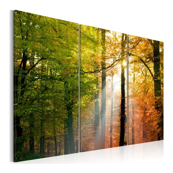 Autumn Forest vászonkép, 120 x 80 cm - Artgeist