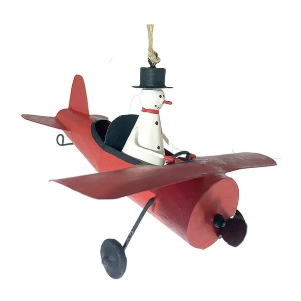 Snowman is Airplane karácsonyi függődísz - G-Bork