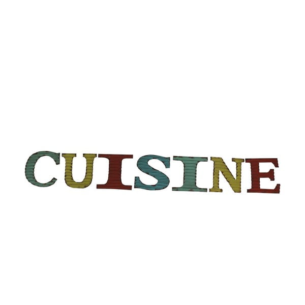 Cuisine dekoratív felirat - Antic Line