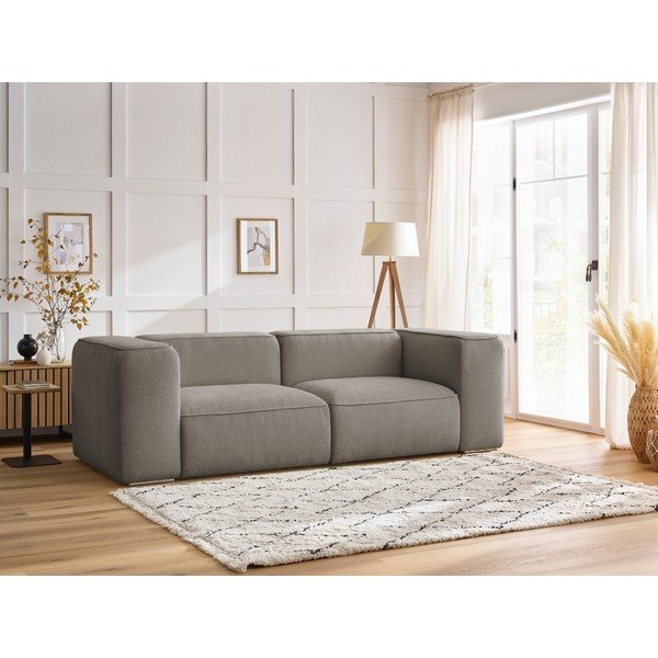Szürkésbézs kanapé 255 cm Zephyr – Bobochic Paris-image-1