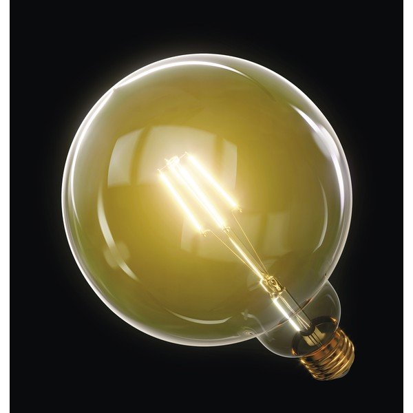 Vintage Warm White LED izzó, G125, 4W E27 - EMOS-image-1