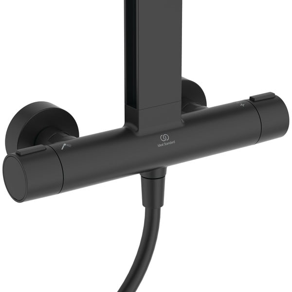 Matt fekete fém zuhanyszett 111 cm ALU+ – Ideal Standard-image-2