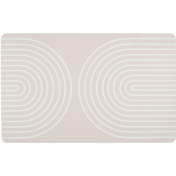 Bézs kovaföld fürdőszobai kilépő 50x80 cm Nazca – Wenko