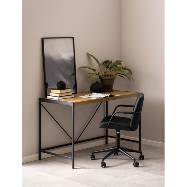 Íróasztal tölgyfa dekorral 60x120 cm Bahamas – Actona-image-1