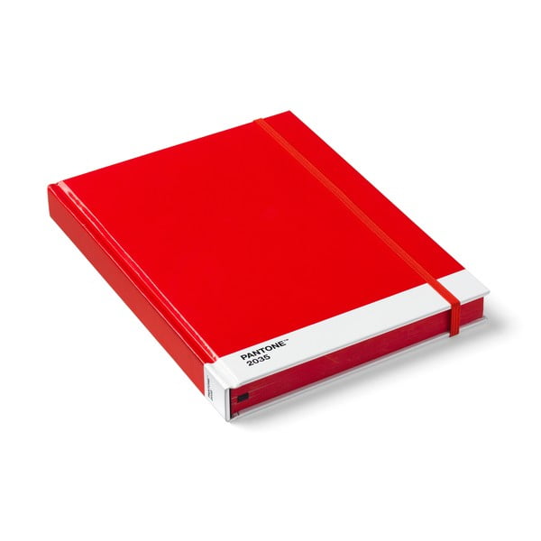 Piros jegyzetfüzet - Pantone