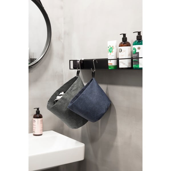 Textil tárolókosár ø 22x22 cm Soft Storage – Bigso Box of Sweden-image-1