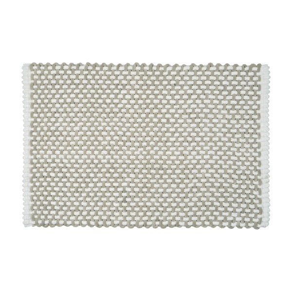 Bézs textil fürdőszobai kilépő 50x80 cm Covelo – Wenko