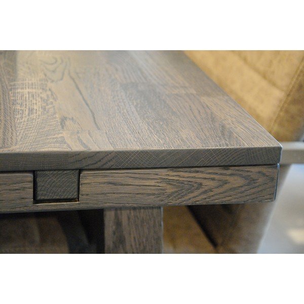 Brooklyn sötétbarna tölgyfa étkezőasztal, 170 x 95 cm - Rowico-image-2