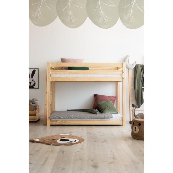 Emeletes fenyőfa gyerekágy 90x190 cm CLPB - Adeko-image-2