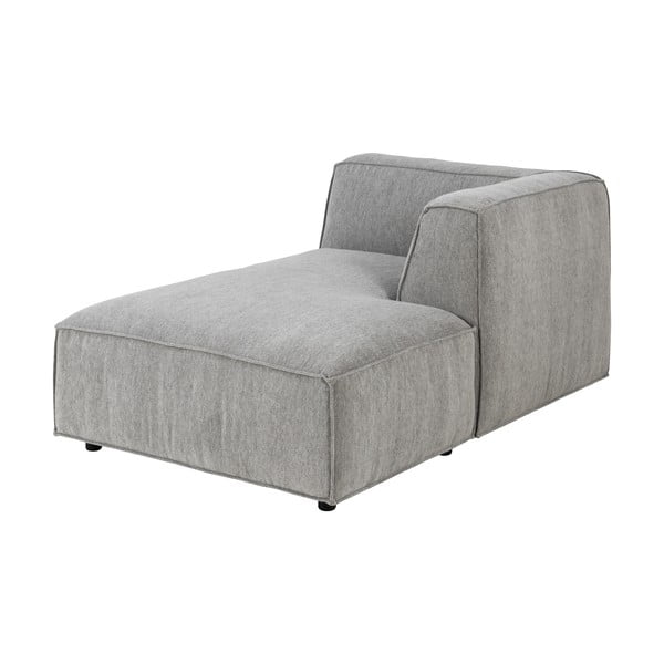 Fairfield világosszürke fekvőfotel modul kanapéhoz, jobb oldali - LBonami Selection-image-3