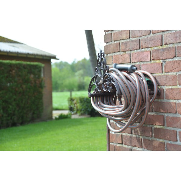 Pattern öntöttvas fali locsolócső tartó - Esschert Design-image-1