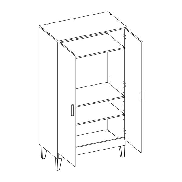 Lounge fehér szekrény - Vox-image-2