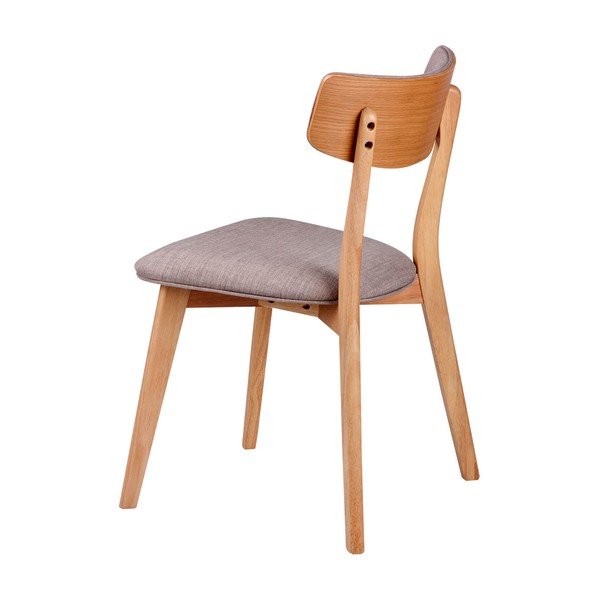 Anais 2 db-os világos szürke étkezőszék készlet - sømcasa-image-2