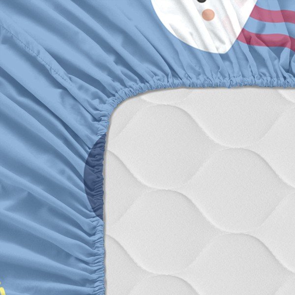 Yellow Submarine gyerek pamut lepedő, 120 x 60 cm - Happynois-image-2