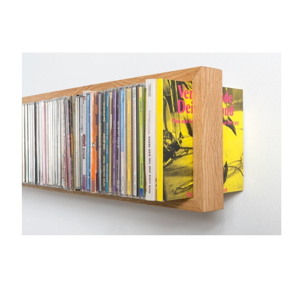 BCD tölgyfa CD-polc, hossz 69 cm - das kleine b-image-3