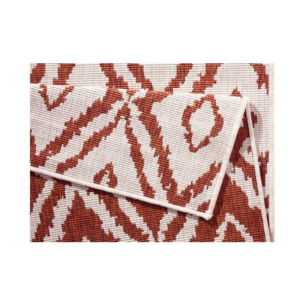 Rio piros-fehér kültéri szőnyeg, 80 x 150 cm - NORTHRUGS-image-3