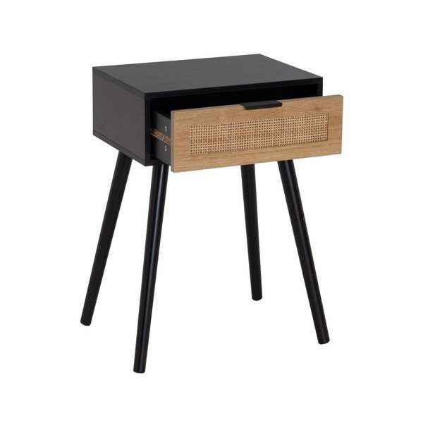 Fekete éjjeliszekrény – Casa Selección-image-1