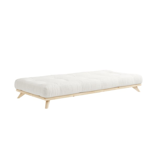 Senza Mat egyszemélyes ágy fenyőfából, 90 x 200 cm - Karup Design