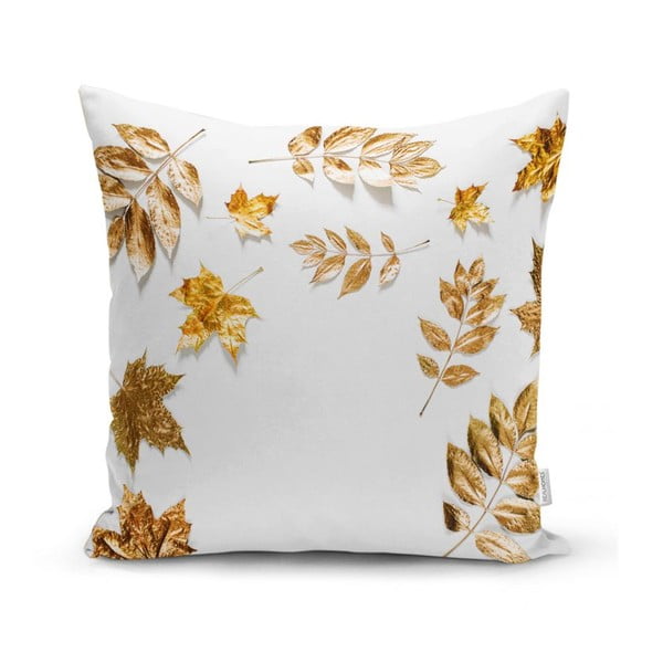 Golden Leaves párnahuzat, 42 x 42 cm - Minimalist Cushion Covers