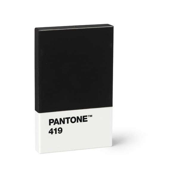 Fekete névjegykártyatartó - Pantone