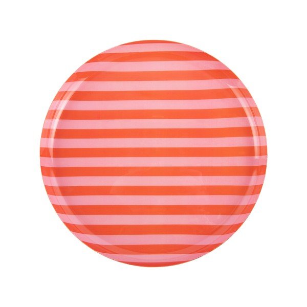 Narancssárga-világos rózsaszín vas tányér ø 30 cm Animado – PT LIVING-image-2