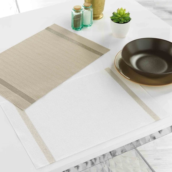 Tányéralátét 30x45 cm Goldira – douceur d'intérieur-image-2