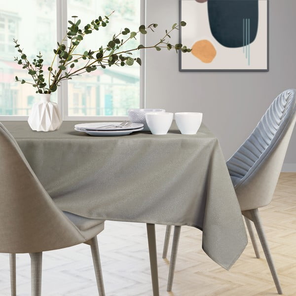 Empire Cappuccino Oval szürkésbarna ovális alakú asztalterítő, 140 x 240 cm - AmeliaHome-image-4