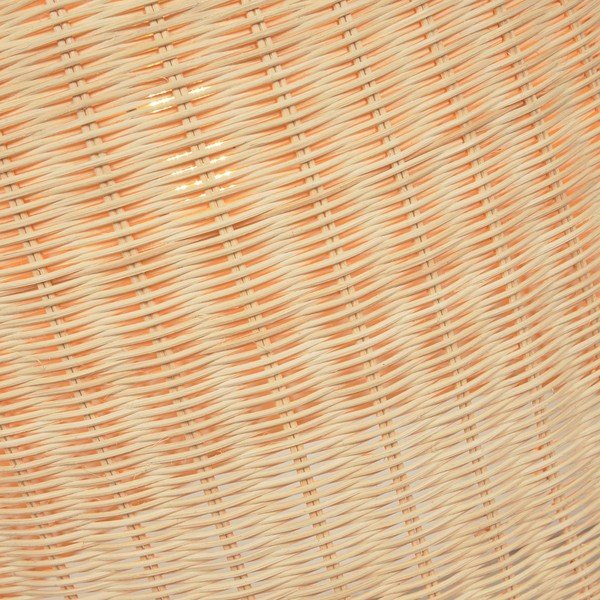 Natúr színű rattan lámpabúra ø 60 cm Druciana – Kave Home-image-4