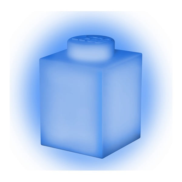 Classic Brick kék szilikon világító éjjeli lámpa - LEGO®-image-1
