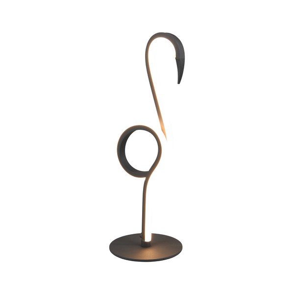 Fekete LED asztali lámpa (magasság 35 cm) Ingo – Reality-image-3