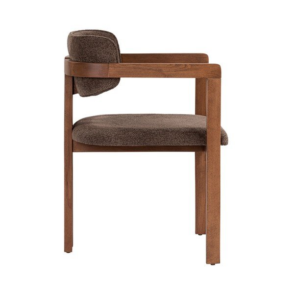 Barna karfás étkezőfotel Toscana – Kalune Design-image-3