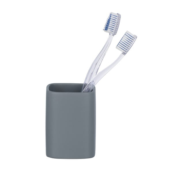 Kék kerámia fogkefetartó pohár Hexa – Wenko-image-2