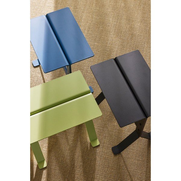 Fém tárolóasztal 30x40 cm Fold – Hübsch-image-4