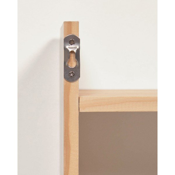 Natúr színű borovi fenyő fali gyerek fogas 52,5x20 cm Florentina – Kave Home-image-4