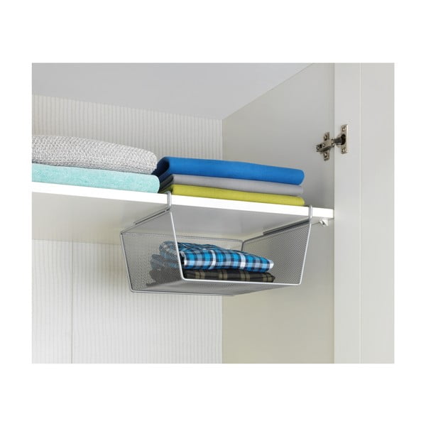 Polc alatti kosár, 28 x 27,5 x 15 cm - Wenko-image-2