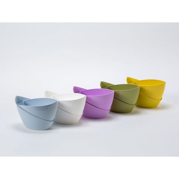 Doppio pasztell lila önöntöző kaspó - Plastia-image-1