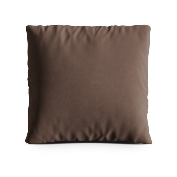 Barna bársony párna kanapéra Kemi – Cosmopolitan Design
