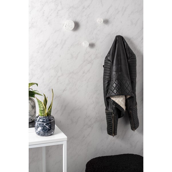 Marble 4 db-os fehér akasztó szett - PT LIVING-image-1