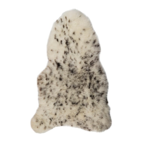 Spotted fekete-fehér rövid szálas birkabőr, 90 x 60 cm - Arctic Fur