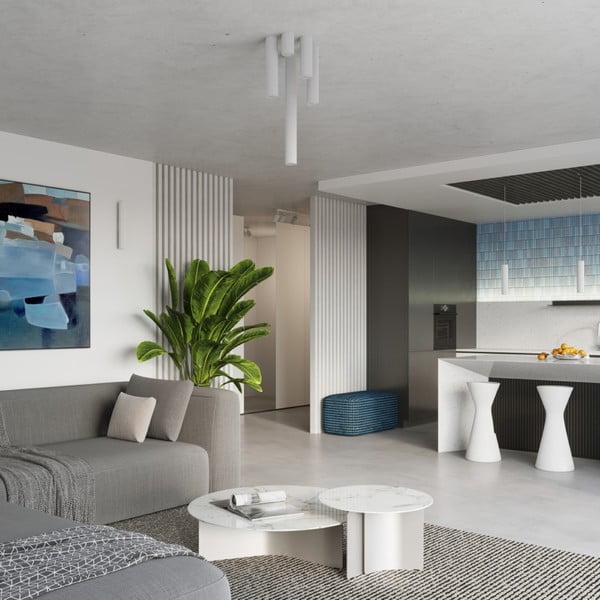 Fehér spotlámpa Gleam – Sollux-image-2