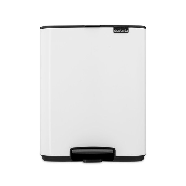 Fehér acél pedálos szemetes 12 l Bo – Brabantia-image-4