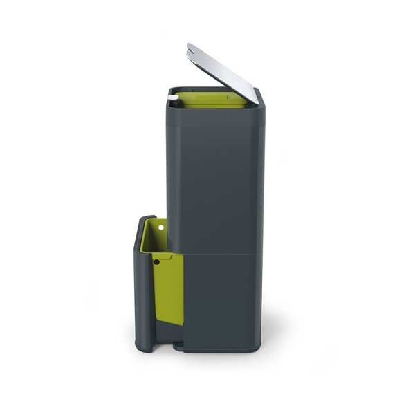 IntelligentWaste Totem szürke hulladékgyűjtő, 60 l - Joseph Joseph-image-3