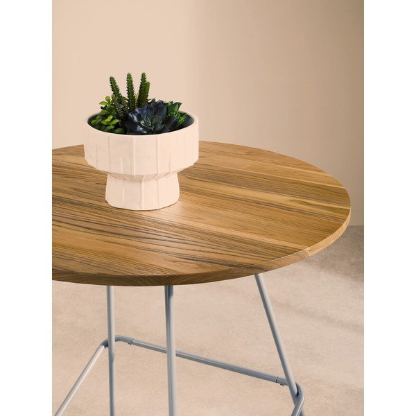 Szilfa kerek étkezőasztal ø 80 cm District – Premier Housewares-image-2