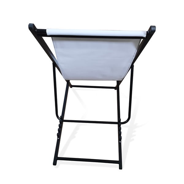 Deck fehér összecsukható kerti nyugágy, hossz 106 cm - Bonami Essentials-image-3