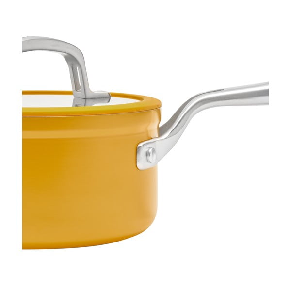 Indukciós tűzhelyhez alkalmas edény fedővel-kerámia felülettel 1,3 l Meda 3.0 – FABINI-image-3