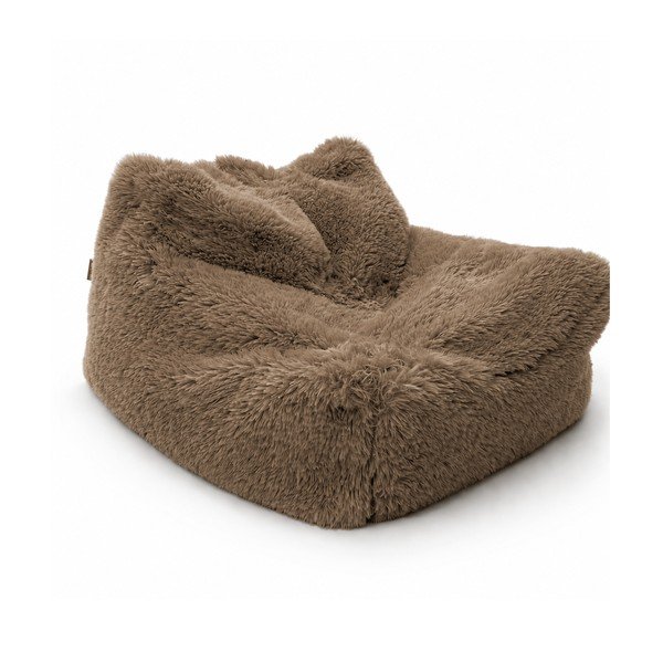 Konyakbarna gyerek babzsákfotel Mammoth – Meowbaby