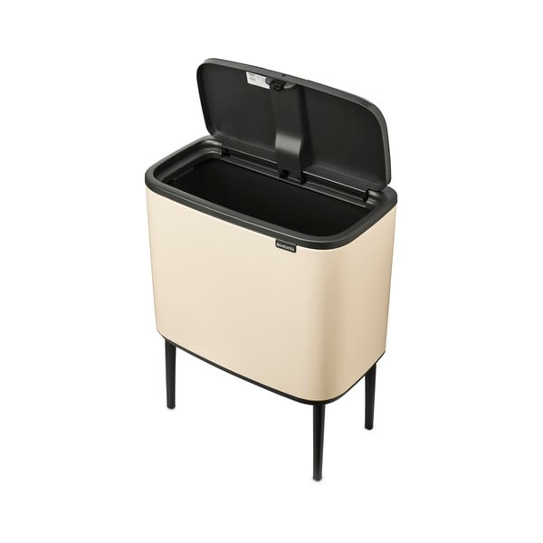 Bézs acél érintésre nyíló szemetes 36 l Bo Touch Bin – Brabantia